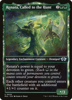 Renata, Called to the Hunt [Multiverse Legends] Foil Near Mint - Image 1