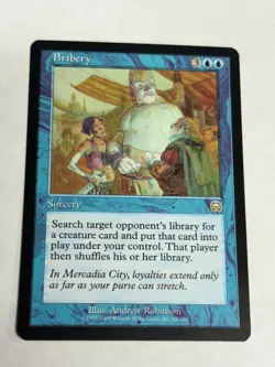 MTG Bribery (Mercadian Masques 62/350 Regular Rare) NM Commander staple - Image 1