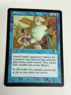MTG Bribery (Mercadian Masques 62/350 Regular Rare) NM Commander staple - Image 2