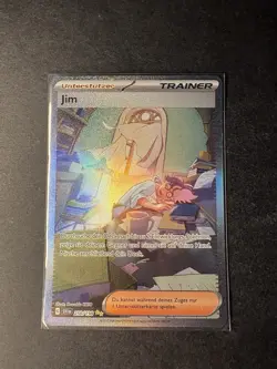 Pokemon Karte Jim 250/198 Karmesin & Purpur | Near Mint | Deutsch - Image 1