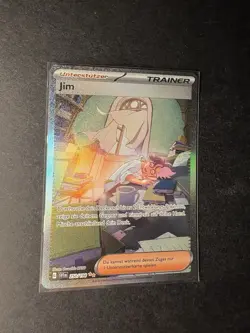 Pokemon Karte Jim 250/198 Karmesin & Purpur | Near Mint | Deutsch - Image 3