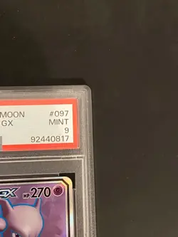 JAPANESE POKEMON MEWTWO & MEW GX 097/094 PSA 9 SM11 MIRACLE TWIN STRONG - Image 3