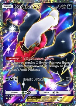 Pokemon TCG Pocket Darkrai - 2⭐- Space Time Spackdown - ENGLISH - Image 1
