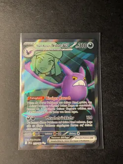 Team Rockets Iksbat EX 217/182 Fullart Pokemon TCG Ewige Rivalen Deutsch - Image 1