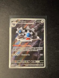 2025 Pokemon SV Black Bolt - BLK EN Klinklang #141/086 Illustration Rare BK3 - Image 1