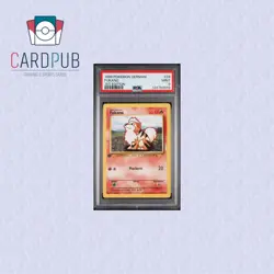 Pokemon Fukano PSA 9 - Base Set - 1. Edition - Deutsch Vintage - 28/102 - Image 1