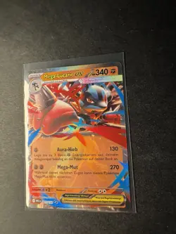 Pokemon Karte: Mega-Lucario EX 077/132 Mega Entwicklungen Near Mint Deutsch DR - Image 2