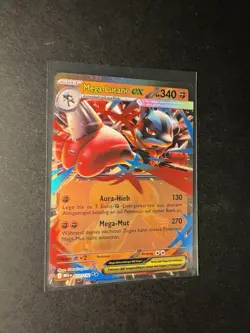 Pokemon Karte: Mega-Lucario EX 077/132 Mega Entwicklungen Near Mint Deutsch DR - Image 3