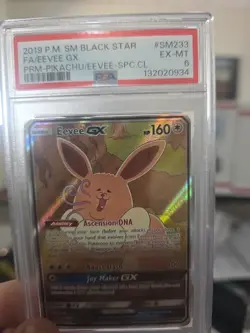 Eevee GX SM233 Sm Holo Pokemon - Image 1