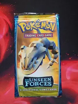 Pokemon Booster Vide/ Empty - EX Unseen Forces Cachees - Clean Open - Eng - Image 1