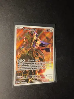 Pokemon Zamazenta Illustration Rare | Deutsch 201/182 Ewige Rivalen | Near Mint - Image 3