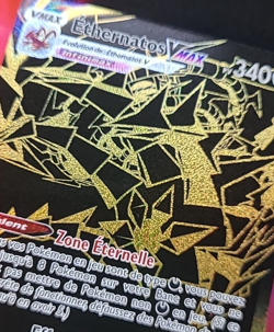 Pokemon Ethernatos Vmax Gold SV122/SV122 Destinees radieuses - Francais Fr - Image 3
