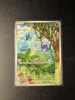 Pokemon Karte Meditie 153/142 Stellarkrone Full Art Holo Deutsch Near Mint - Image 1
