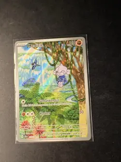 Pokemon Karte Meditie 153/142 Stellarkrone Full Art Holo Deutsch Near Mint - Image 2