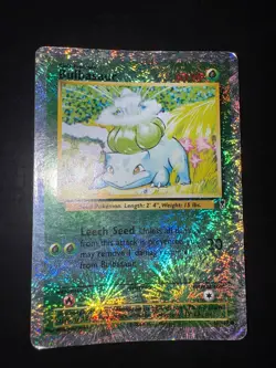 Pokemon Bulbasaur Reverse Holo - Legendary Collection 68/110 Good ENG - Image 2