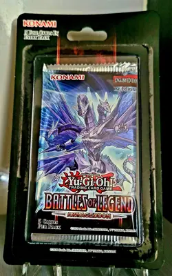 YuGiOh! Battles of Legend: Armageddon (1st Edition) Sealed Blister Pack -NEW! - Image 3
