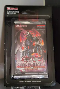 YuGiOh! Battles of Legend: Armageddon (1st Edition) Sealed Blister Pack -NEW! - Image 5
