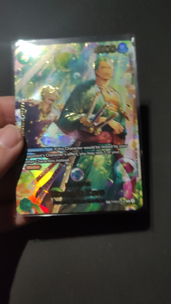 One Piece TCG NM OP14 Roronoa Zoro SP PRB02-006 - Image 2