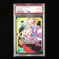 PSA 10 GEM MT 2022 One Piece JPN Yamato OP01-121 SEC - Image 1