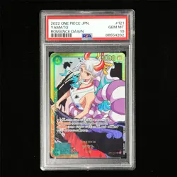 PSA 10 GEM MT 2022 One Piece JPN Yamato OP01-121 SEC - Image 2