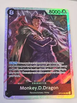 One Piece - Monkey.D.Dragon SR FOIL - Legacy of the Master OP-12 - Image 1
