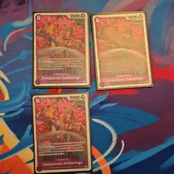 One Piece TCG Royal Blood 3x Donquixote Doflamingo OP10-071 English - Image 1