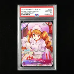 PSA 10 GEMMT 2024 One Piece JPN Charlotte Pudding OP08-067 R - Image 1