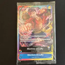 One Piece Monkey.D.Luffy 2nd Anniversary P-043 Sealed Promo Pack - Image 2