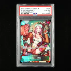 PSA 10 GEM MT 2024 One Piece JPN Jewelry Bonney OP07-026 SR - Image 1