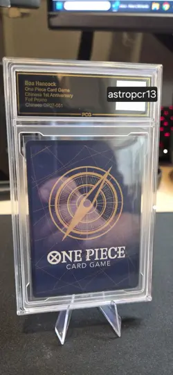 One Piece CCG Boa Hancock Chinese Anniversary Serialized - PCG 10 Pristine - Image 2