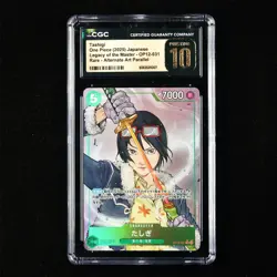 CGC 10 PRISTINE 2025 One Piece JPN Tashigi OP12-031 Rare - Image 1