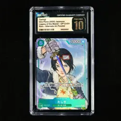CGC 10 PRISTINE 2025 One Piece JPN Tashigi OP12-031 Rare - Image 2