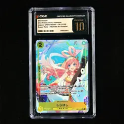 CGC 10 PRISTINE 2025 One Piece JPN Shirahoshi OP12-102 SR - Image 1