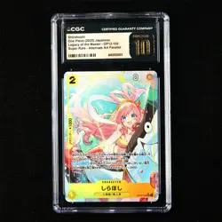 CGC 10 PRISTINE 2025 One Piece JPN Shirahoshi OP12-102 SR - Image 2