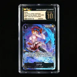 CGC 10 PRISTINE 2025 One Piece JPN Koala OP12-086 Rare - Image 2