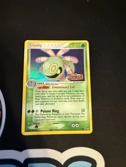 Cradily 7/108 Reverse Holo EX Power Keepers Pokemon Card Stamped - Image 1