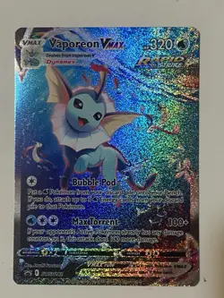 Vaporeon VMAX SWSH182 SWSH: Sword & Shield Promo Cards Holo - Image 1