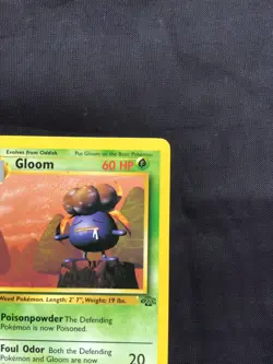 Pokemon Cards: Jungle 1st Edition Uncommon: Gloom 37/64 - Image 3