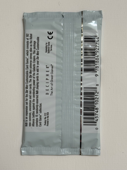 Star Wars CCG | Hoth Limited Edition | Factory Sealed 15 Card Booster Pack SWCCG - Image 2