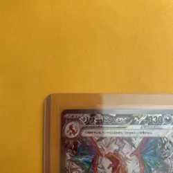 Pokemon Card Charizard Ex 134/108 SAR sv3 Ruler Of The Black Flame Holo Japanese - Image 5