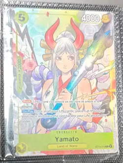 Namco Yamato Character One Piece Promotion Cards ST13-016 Foil 4000 Rush - Image 1