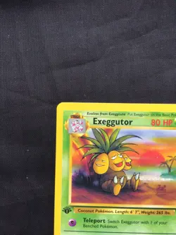 Pokemon Cards: Jungle 1st Edition Uncommon: Exeggutor 35/64 - Image 2