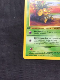 Pokemon Cards: Jungle 1st Edition Uncommon: Exeggutor 35/64 - Image 5