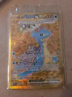Lapras ex 164 Black Star Promo (Sealed) - Pokemon TCG - S&V Promo Card - Image 1