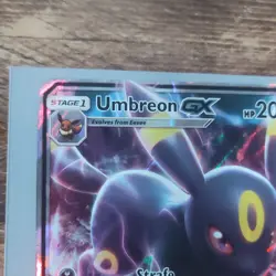 Pokemon TCG Umbreon GX 80/149 SM Base Set Holo Ultra Rare Single Card - Image 2