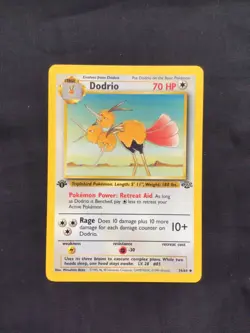 Pokemon Cards: Jungle 1st Edition Uncommon: Dodrio 34/64 - Image 1