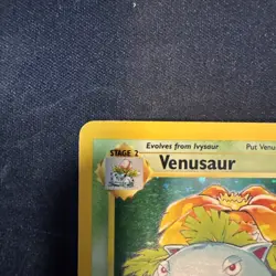 Pokemon TCG Venusaur Base Set Holo Rare Card 15/102 - Image 5