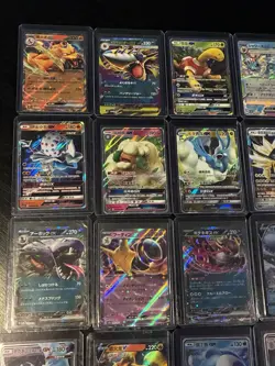 Pokemon 30 Card LOT ALL RR DOUBLE RARE AND ALL IN TOP LOADERS Japanese Chinese - Image 2