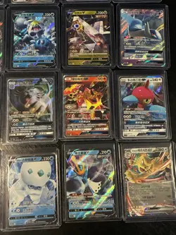 Pokemon 30 Card LOT ALL RR DOUBLE RARE AND ALL IN TOP LOADERS Japanese Chinese - Image 5