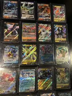 Pokemon 30 Card LOT ALL RR DOUBLE RARE AND ALL IN TOP LOADERS Japanese Chinese - Image 3